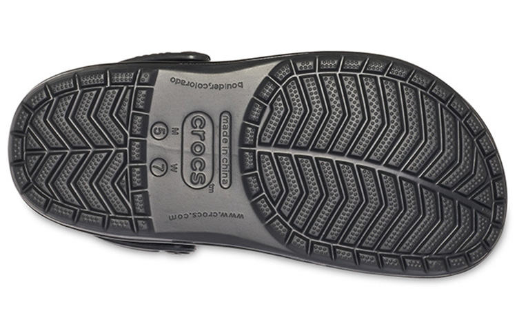 Sizing (W) Crocs Classic Glitter Sandal Outdoor 'Black Comfort' - Sandal Hitam Selesa. 205419-001