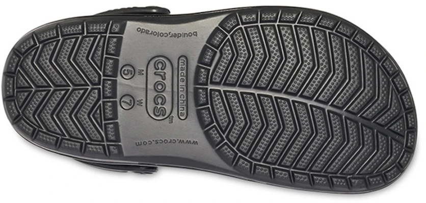 (W) Crocs Classic Glitter Sandal Outdoor 'Black Comfort' - Sandal Hitam Selesa. 205419-001 Sizing (W) Crocs Classic Glitter Sandal Outdoor 'Black Comfort' - Sandal Hitam Selesa. 205419-001