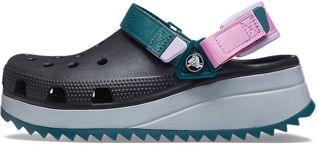 (W) Crocs 经典徒步拖鞋 '黑色冰川蓝' 206772-988 Buy (W) Crocs 经典徒步拖鞋 '黑色冰川蓝' 206772-988