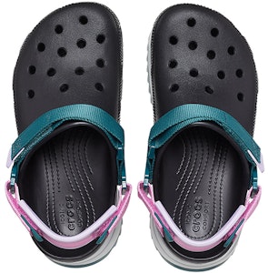 (W) Crocs 经典徒步拖鞋 '黑色冰川蓝' 206772-988 Shop (W) Crocs 经典徒步拖鞋 '黑色冰川蓝' 206772-988