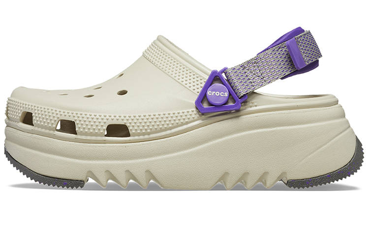 (Women) Crocs Classic Hiker Xscape Croslite Clogs 'Beige Purple' 208365-2CF