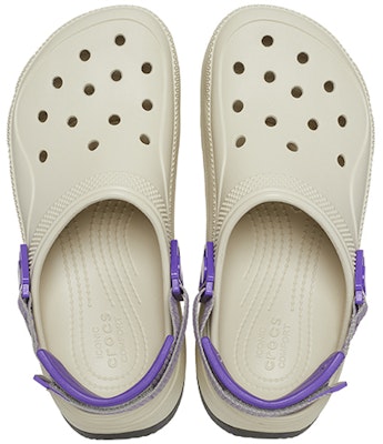(Women) Crocs Classic Hiker Xscape Croslite Clogs 'Beige Purple' 208365-2CF Shop (Women) Crocs Classic Hiker Xscape Croslite Clogs 'Beige Purple' 208365-2CF