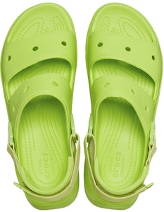 (W) Crocs经典徒步Xscape凉鞋 'Limeade' 青柠色 208181-3UH Sizing (W) Crocs经典徒步Xscape凉鞋 'Limeade' 青柠色 208181-3UH