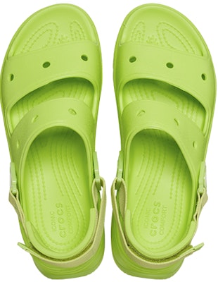 (Women) Crocs Classic Hiker Xscape Sandal 'Limeade' 208181-3UH Cheap (Women) Crocs Classic Hiker Xscape Sandal 'Limeade' 208181-3UH