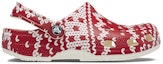 Order (W) Crocs Classic Grafik Sweater Percutian 'Merah Putih' 209237-90H