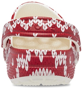 (W) クロックス クラシック ホリデースウェーター柄 (赤白) 209237-90H Purchase (W) クロックス クラシック ホリデースウェーター柄 (赤白) 209237-90H