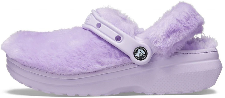 Crocs卡駱驛 Classic 經典毛毛克羅格棉輕盈舒適運動拖鞋 女款 紫 Buy Crocs卡駱驛 Classic 經典毛毛克羅格棉輕盈舒適運動拖鞋 女款 紫