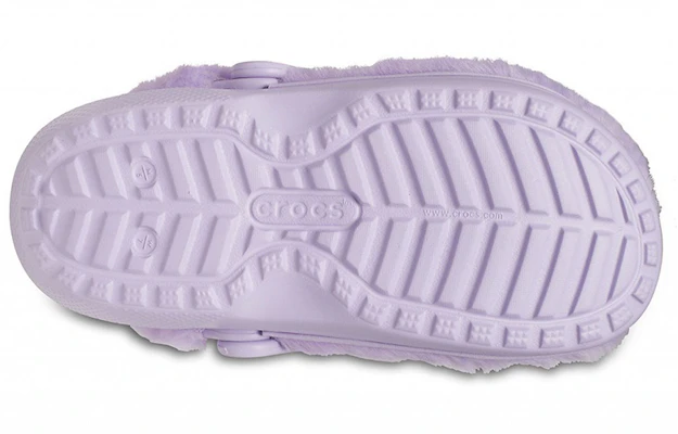 Crocs卡駱驛 Classic 經典毛毛克羅格棉輕盈舒適運動拖鞋 女款 紫 Sizing Crocs卡駱驛 Classic 經典毛毛克羅格棉輕盈舒適運動拖鞋 女款 紫