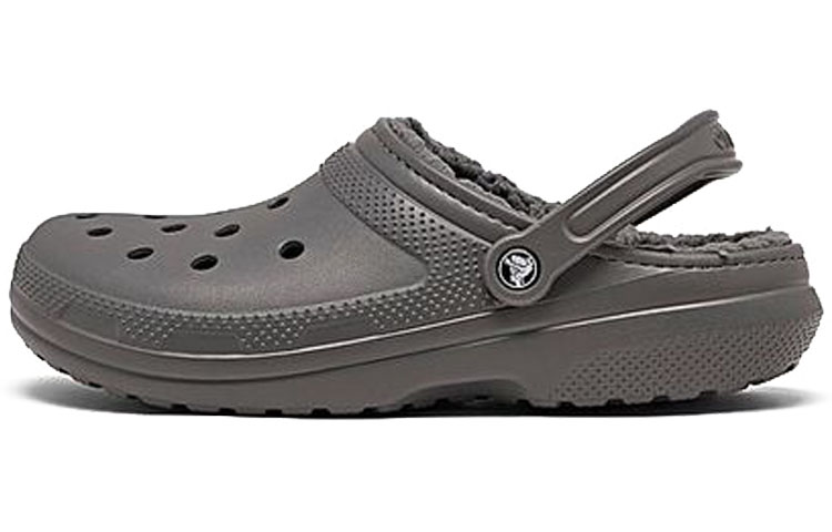 (Women) Crocs Classic Lined Clog 'Grey' 203591-041