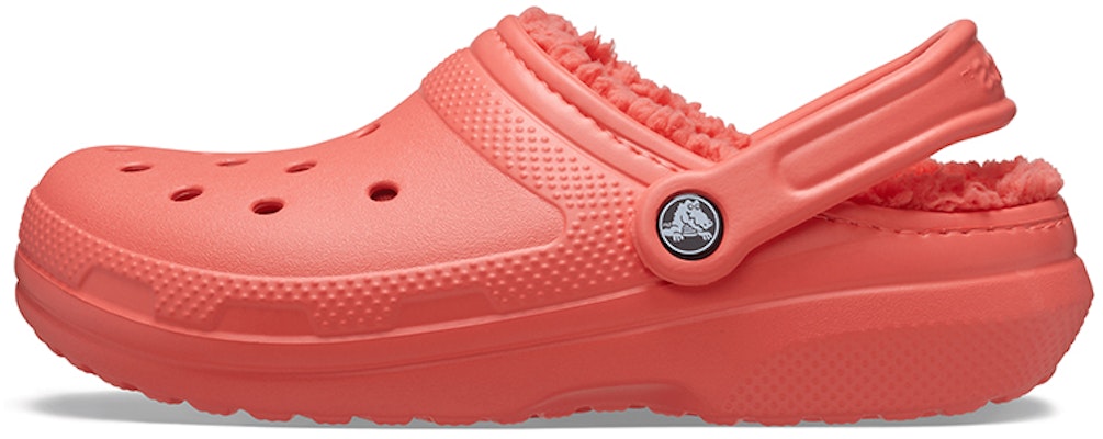 (Women) Crocs Classic Lined Clog 'Orange' 203591-6SL Buy (Women) Crocs Classic Lined Clog 'Orange' 203591-6SL