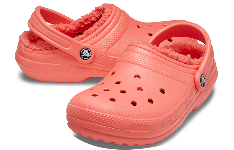 Shop (Women) Crocs Classic Lined Clog 'Orange' 203591-6SL