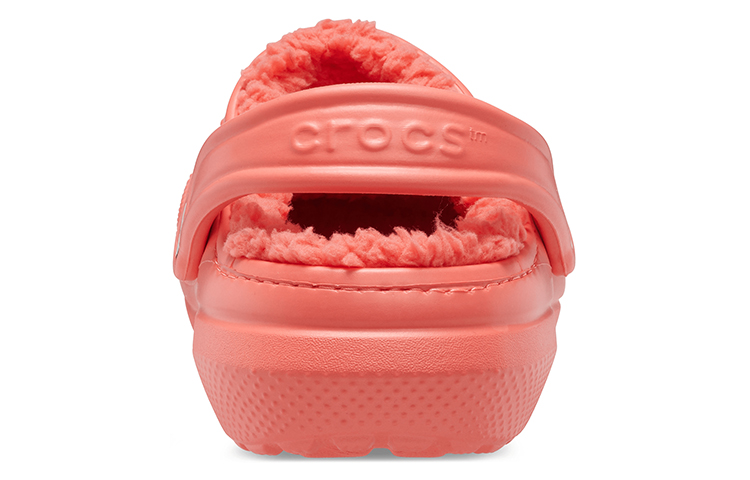 Details for (Women) Crocs Classic Lined Clog 'Orange' 203591-6SL