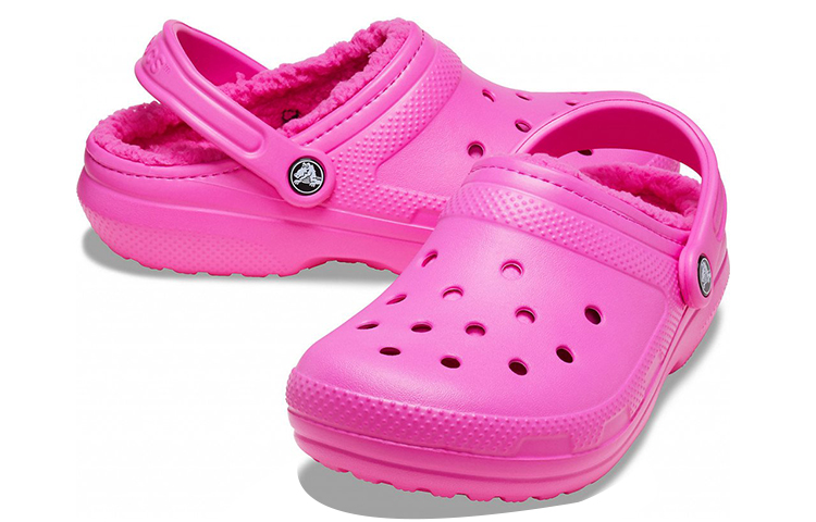 Shop (W) Crocs Classic Forradas Zueco 'Rosa' 203591-6TB