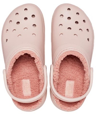 (Women) Crocs Classic Lined Clog 'Pink' 207938-6TY Shop (Women) Crocs Classic Lined Clog 'Pink' 207938-6TY
