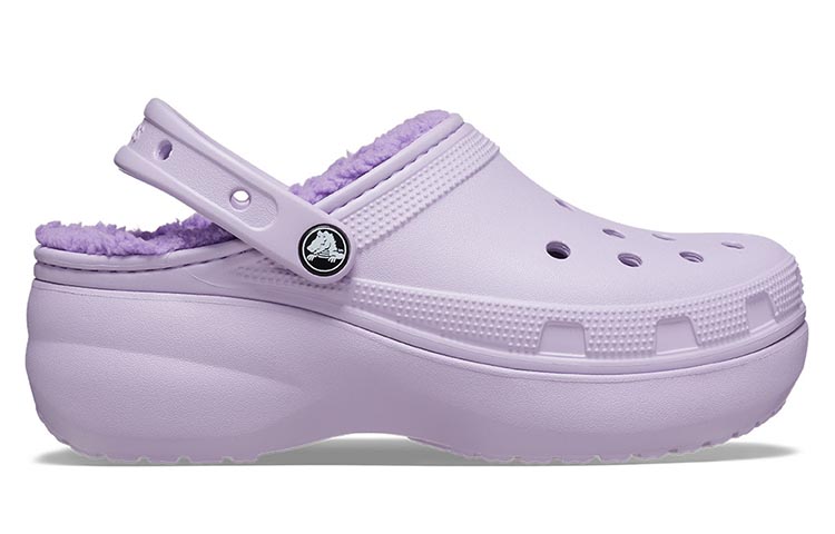 Order (W) Crocs Klasik Berlapik 'Ungu' 207938-530