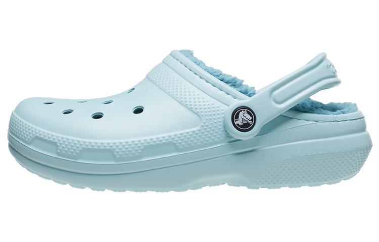 (Women) Crocs Classic Lined Clog 'Sky Blue' 203591-4SS