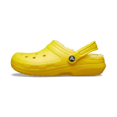 (W) Crocs Classic Lined Clog 'Yellow'