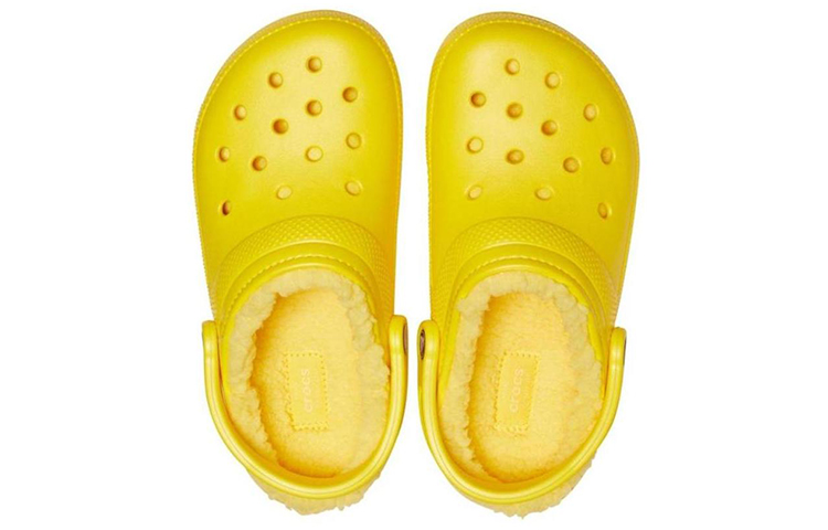 Lookbook (Women) Crocs Classic Lined Clog 'Yellow' A203591-7A9