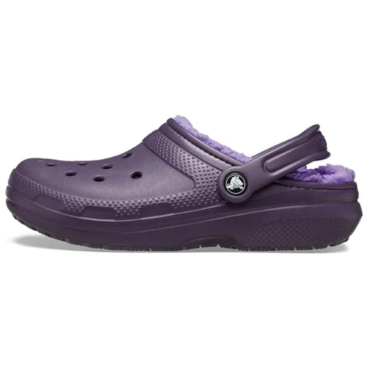 (Women) Crocs Classic Lined Clog Dark Iris 203591-5AS