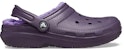 (Women) Crocs Classic Lined Clog Dark Iris 203591-5AS