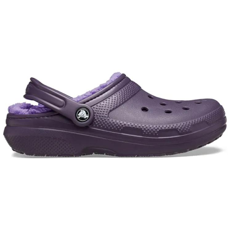 Lookbook (W) Crocs Classic Lined Clog Dark Iris Lelaki/Wanita 203591-5AS