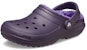 (Women) Crocs Classic Lined Clog Dark Iris 203591-5AS