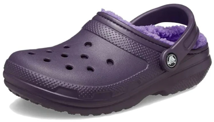 (W) Crocs Classic Lined Clog Dark Iris Lelaki/Wanita 203591-5AS Shop (W) Crocs Classic Lined Clog Dark Iris Lelaki/Wanita 203591-5AS