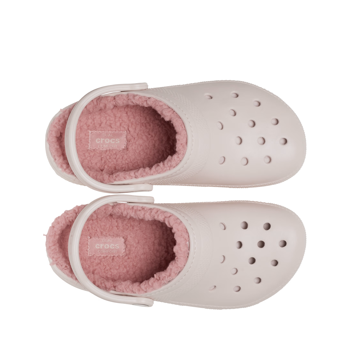 Lookbook (W) Crocs 經典毛絨拖鞋 石英色 203591-6UR