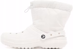 (Women) Crocs Classic Lined Neo Puff Boots 'White' 206630-143 (Women) Crocs Classic Lined Neo Puff Boots 'White' 206630-143