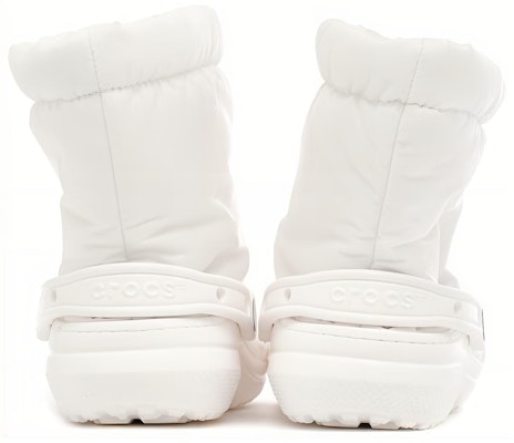 (W) Boots Puff Neo Berlapis Crocs Classic 'Putih' 206630-143 Lookbook (W) Boots Puff Neo Berlapis Crocs Classic 'Putih' 206630-143