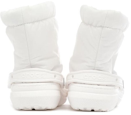 (W) Boots Puff Neo Berlapis Crocs Classic 'Putih' 206630-143 Lookbook (W) Boots Puff Neo Berlapis Crocs Classic 'Putih' 206630-143