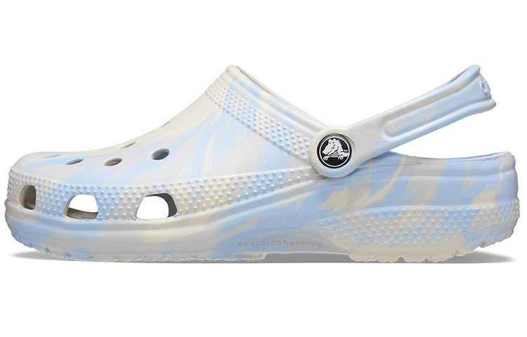 (Women) Crocs Classic Marbled Clog 'Blue Calcite Multi' 206867-4NT