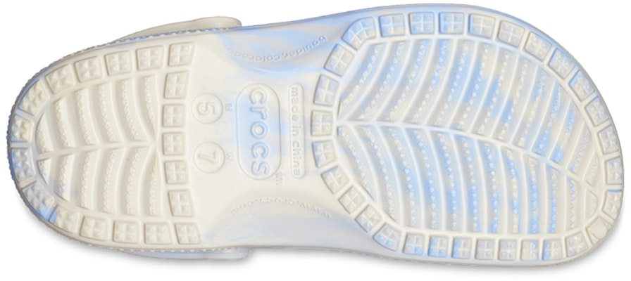(Women) Crocs Classic Marbled Clog 'Blue Calcite Multi' 206867-4NT Details for (Women) Crocs Classic Marbled Clog 'Blue Calcite Multi' 206867-4NT