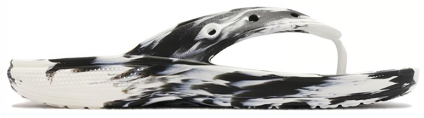 (W) Crocs Classic Marbled Sandal 'Hitam Putih' 207822-066 Order (W) Crocs Classic Marbled Sandal 'Hitam Putih' 207822-066