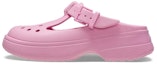 Buy (Women) Crocs Classic Mary Jane Clog Pink Tweed 210581-6WY