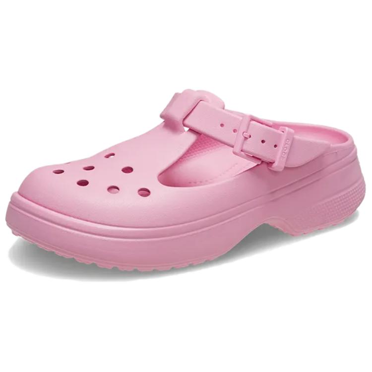 Lookbook (W) Crocs Clásicos Mary Jane Zueco Rosa Tweed 210581-6WY