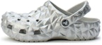 Buy Crocs Classic Metallic Geometric Clog Silver 210002-040