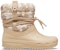 (W) But Crocs Classic Neo Puff Luxe 'Beige White' Kasut But 207312-2E9