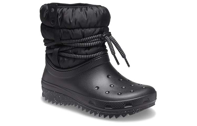 Lookbook (Women) Crocs Classic Neo Puff Luxe Boots 'Black' 207312-001