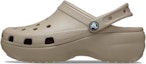 Buy (W) Crocs Classic Platform Clog ''Taupe'' Kelabu Coklat. 206750-214