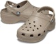 Shop (W) Crocs Classic Platform Clog ''Taupe'' Kelabu Coklat. 206750-214