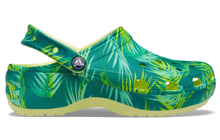 Order (W) Crocs Classic Plataforma 'Verde Tropical' 207177-90H