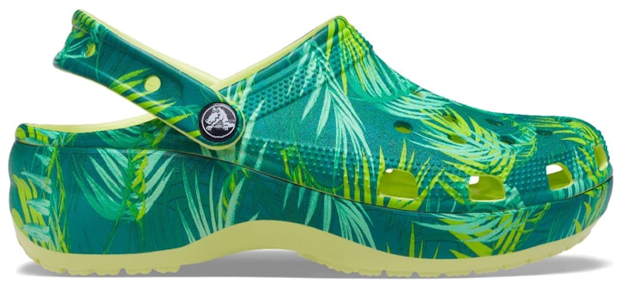 (Women) Crocs Classic Platform 'Tropical Green' 207177-90H Order (Women) Crocs Classic Platform 'Tropical Green' 207177-90H