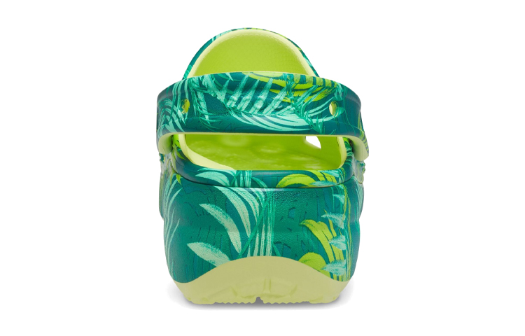 Details for (W) Crocs Classic Plataforma 'Verde Tropical' 207177-90H