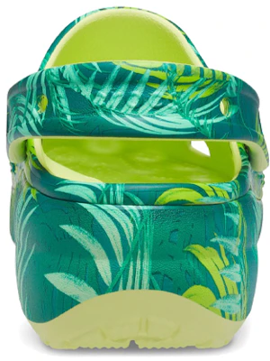 (W) Crocs Classic Plataforma 'Verde Tropical' 207177-90H Details for (W) Crocs Classic Plataforma 'Verde Tropical' 207177-90H