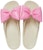 (W) Crocs Classic Platform Dengan Riben Flip-Flops 'Beige Pink' 210182-2Y2