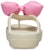 (W) Crocs Classic Platform Dengan Riben Flip-Flops 'Beige Pink' 210182-2Y2