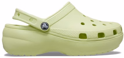 (Women) Crocs Classic Platform Clog 'Celery' 206750-335 (Women) Crocs Classic Platform Clog 'Celery' 206750-335