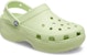 (W) Crocs Classic Platform Clog 'Celery' 女士 Kasut Crocs 206750-335
