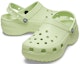 Details for (W) Crocs Classic Platform Clog 'Celery' 女士 Kasut Crocs 206750-335